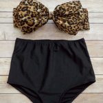 Vintage ψηλόμεσο μπικίνι