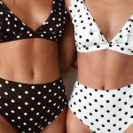 Ρετρό πουά μπικίνι