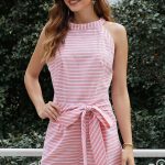 Ριγέ ολόσωμη φόρμα