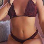 Lurex triangle μπικίνι