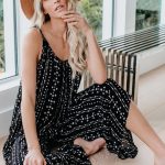 Ασπρόμαυρο jumpsuit