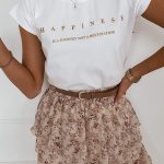 Happiness quote t-shirt