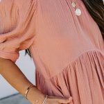 Linen sun dress
