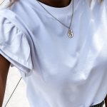 Ruffle cuff top