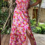 Fruit pattern φόρεμα