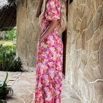 Fruit pattern jumpsuit