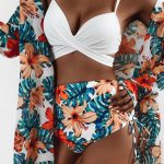 Hibiscus σετ μπικίνι καφτάνι