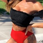 Μπικίνι με τοπ σφηκοφωλιά