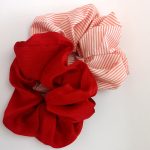 Funky πολύχρωμα scrunchies