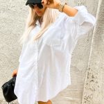 Boyfriend πουκάμισο λευκό