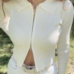 Zipper up ζακέτα