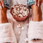 Fluffy sliders με λουράκι