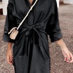 Σεμιζιέ φόρεμα σε δύο χρώματα