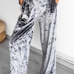 Casual velvet παντελόνι γκρι