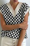 checkered-sleeveless-sweater-vest-200114116-kookoo-4