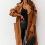 Large collar παλτό