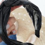 Urban black headband