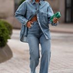 Boyfriend τζιν πουκάμισο