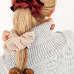 Boho hippie scrunchies