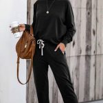 Casual workout σετ μαύρο