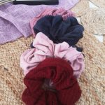 Boho girly scrunchies