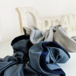 Urban leather scrunchies