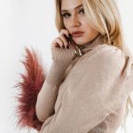 Ζιβάγκο με φουσκωτά μανίκια