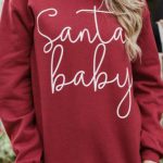 Santa baby φούτερ