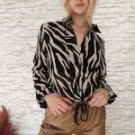 Mesh transparent πουκάμισο