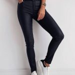 Leather cigarette παντελόνι