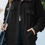 Fleece μακρυμάνικο πουκάμισο