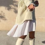 Τζιν jacket με κρόσσια