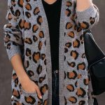 Leopard ζακέτα