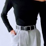 Off shoulder top με cut outs