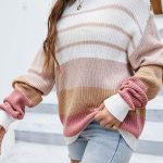 Ριγέ τοπ σε παλ αποχρώσεις