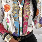 All over εμπριμέ πουκάμισο