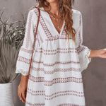 Μπλουζοφόρεμα με βολάν