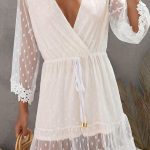 Overlay φόρεμα με διαφάνεια