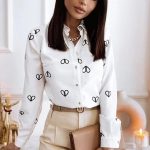 Printed πουκάμισο