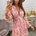 Romantic floral φόρεμα