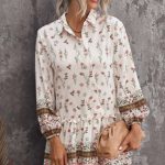 Mini φόρεμα με βολάν