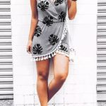 Wrap μίνι φόρεμα