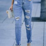 Τζιν με σκισίματα