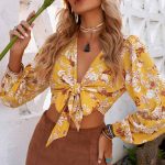 Hippie floral πουκάμισο