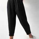 Palazzo ankle cut παντελόνι