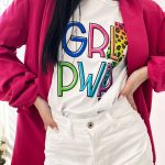 T shirt με στάμπα