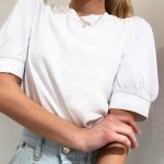 Top με balloon μανίκι