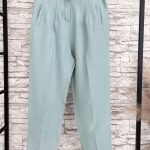 Cigarette παντελόνι με πιέτες φυστικί