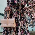 Σιφόν φλοράλ φόρεμα