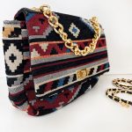 Ethnic clutch με αλυσίδα